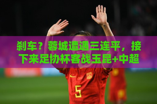 刹车？蓉城遭遇三连平，接下来足协杯客战玉昆+中超主场对阵国安