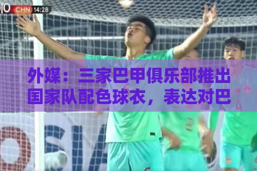 外媒:三家巴甲俱乐部推出国家队配色球衣,表达对巴西队支持 外媒:三家巴甲俱乐部推出国家队配色球衣,表达对巴西队支持